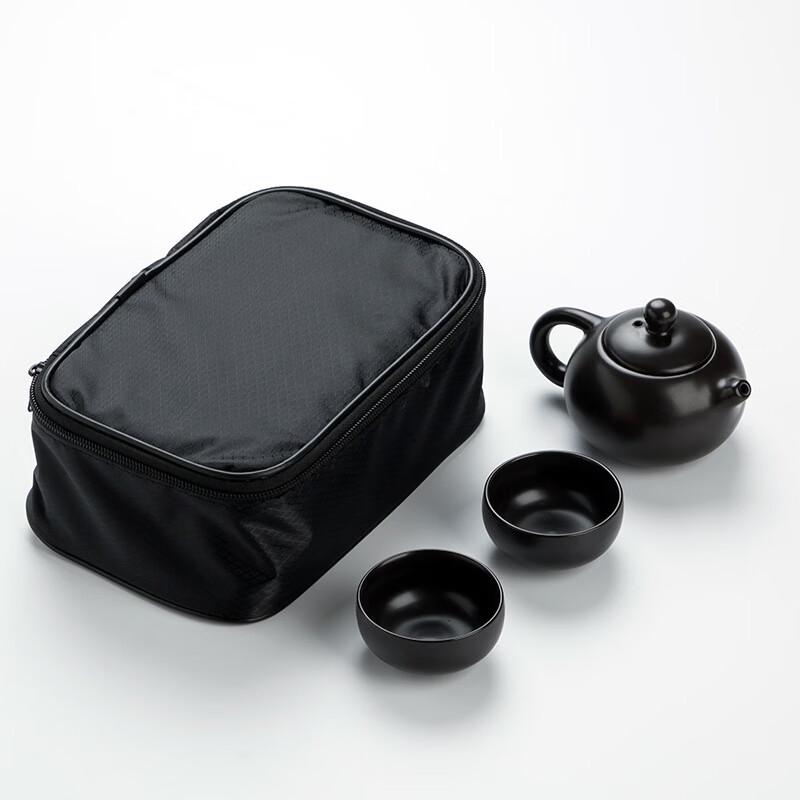 Minguan Portable Dehua Ding Kiln Ceramic Travel Tea Set
