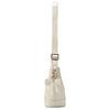 MLB Brand Logo Dark Pattern Fashion Faux Leather Bucket Bag Kids Bags White 7ACRM066N-50CRS