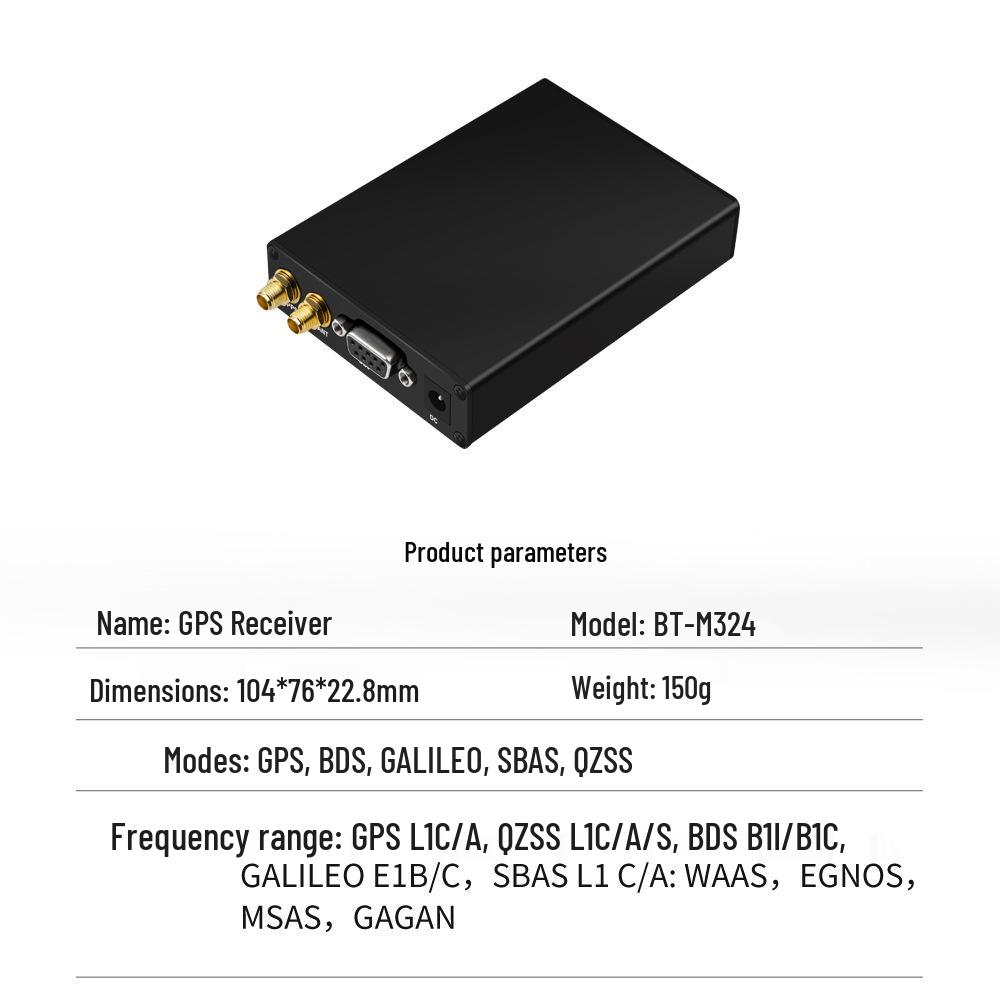 North Sky GNSS Timing Receiver with Beidou/GPS Module and 1PPS, RS-232 Port BT-M324