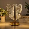 Adjustable LED Table Lamp 3-Color Lighting Nordic Acrylic Night Light  Indoor Lighting