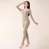 Fenteng Women's Modal-Wool-Silk Antibacterial Thermal Set