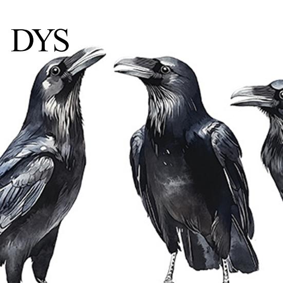 Personalized Home Ornament Halloween Black Crow Wall Stickers, Raven Decals, Removable Room Mural Waterproof PVC Peel And Stick Art Decors for