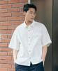 Nontai Ripstop Round Pocket S/S Shirts (White)