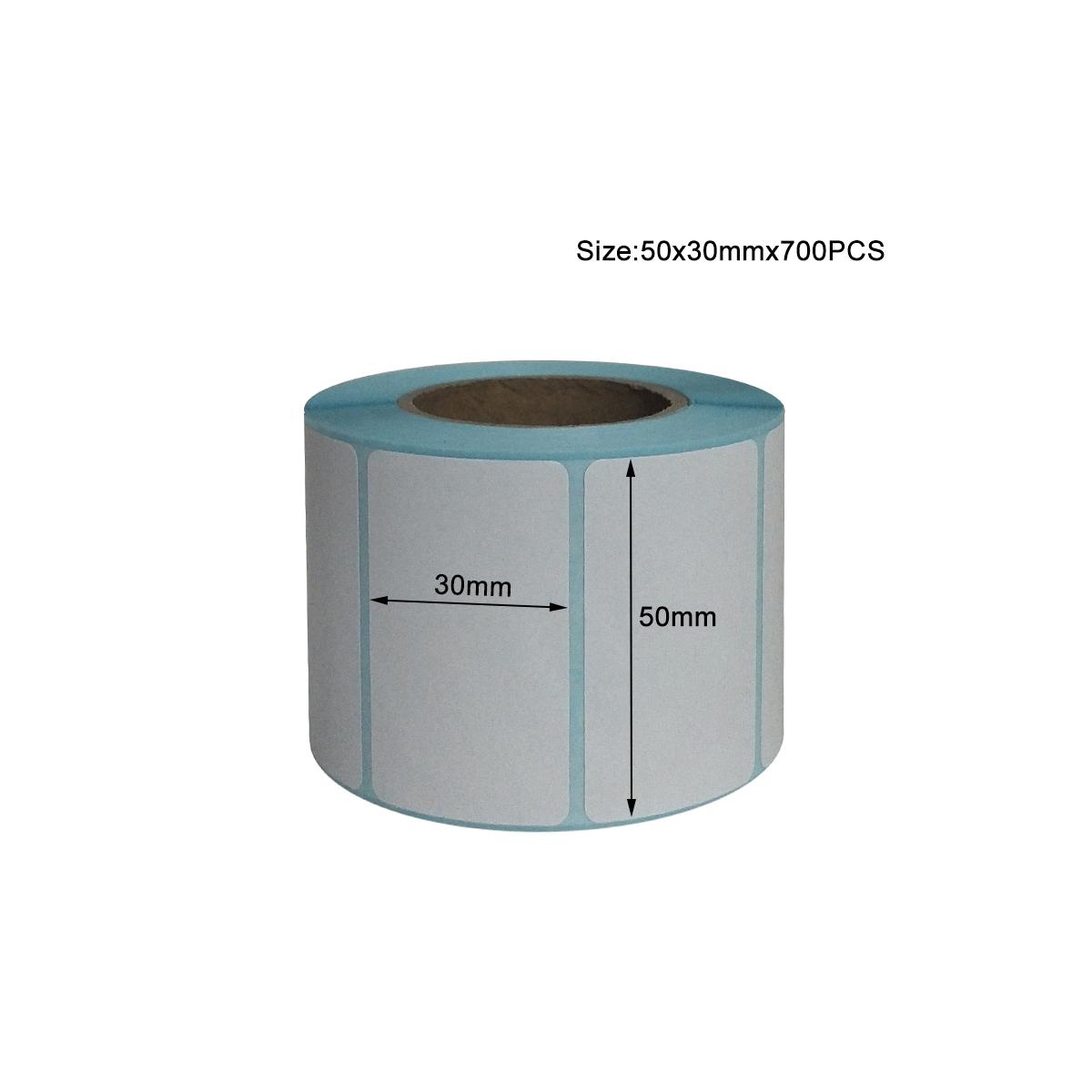 

1 рулон шириною 40/50/60/70/80 Самоклеючі наклейки Термоетикетка для транспортування Штрих-код, карбонова стрічка не потрібна