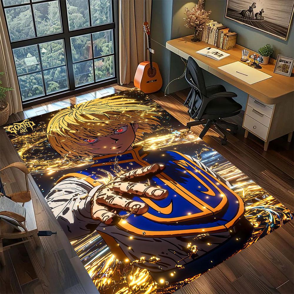 Hunter anime character Carpet for Living Room Bedroom Home Decor Cool Movie Mat Play Floor Mat