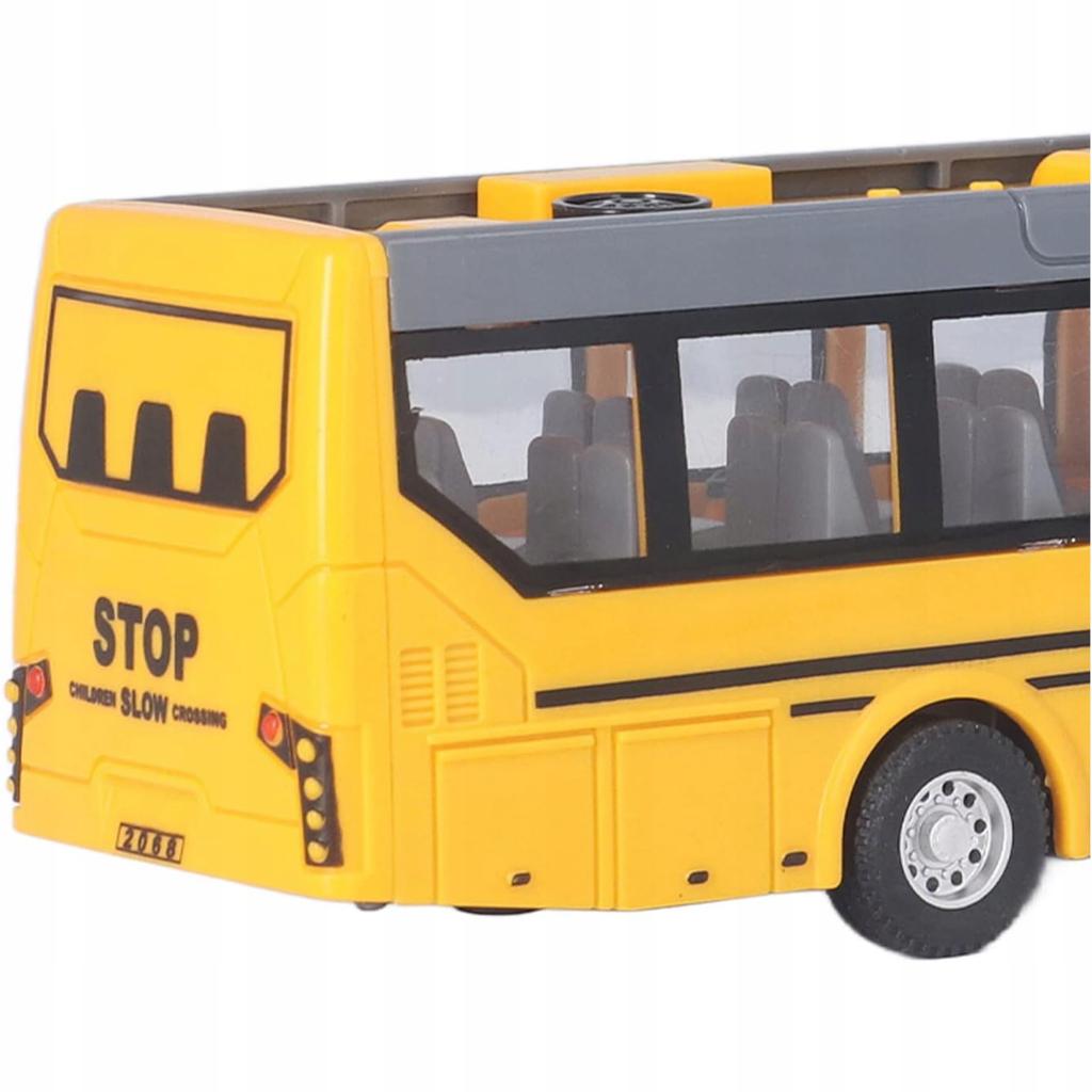 Autobus Szkolny Zdalnie Sterowany Na Pilota Z Akumulatorem Rc Dla Dzieci
