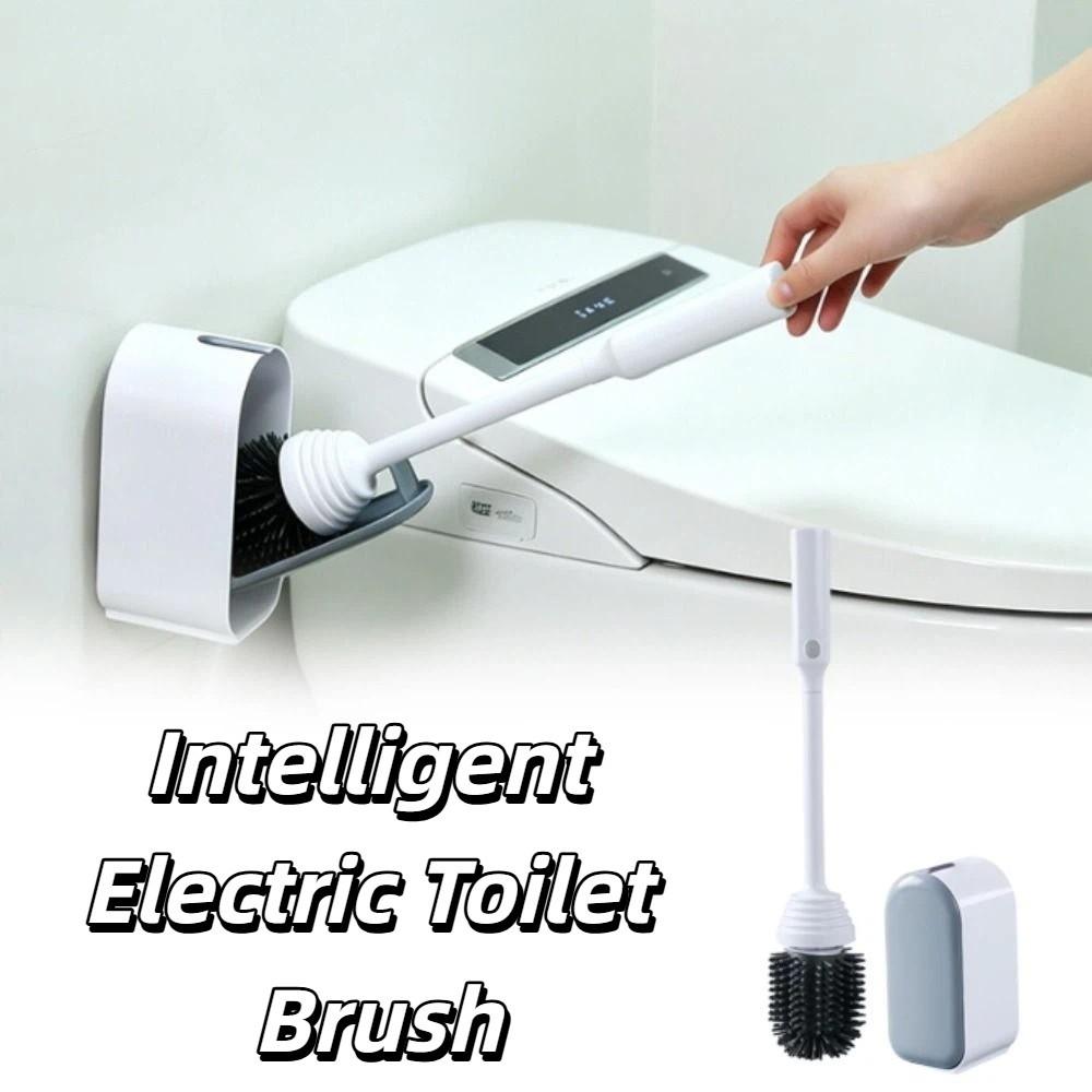 Intelligent Intelligent Toilet Brush Electric Smart Toilet Brush Toilet Brush With Base  Home Use