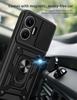 Shockproof Armor Case For POCO F7 bracket Rotating bracket 360° Car Holder Phone Cover For POCO F7 Camera Lens Protection Fundas