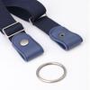 Fashion Elastic Women's Lazy Belt No Buckle Slim Adjustable Waist Belt All-match Anti-Slip Invisible Belt