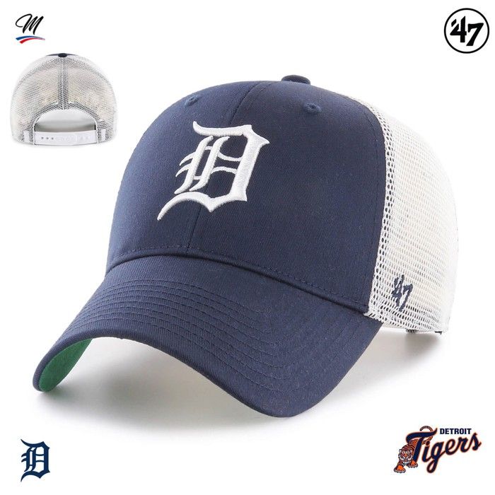 47 Brand Trucker Cap - Branson MVP Detroit Tigers Navy