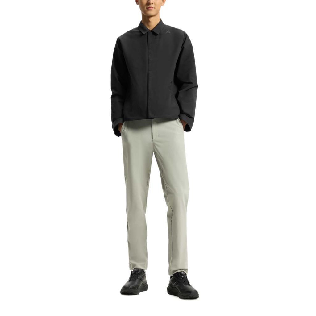 Adidas Wu Zong Water Resistant Breathable Warm Solid Color Zip Collar Jacket Men jackets KG0840