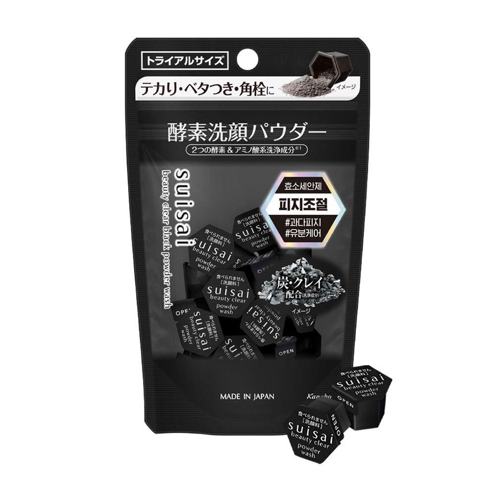 

Suisai Powder Wash 6 types to choose from (Original, Black, Gold, Green, Pink, Carbonated 32p/15p/16p) Black 15P