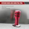 2pcs Car Door Lock Knob, Aluminum Alloy Interior Door Lock Pin, 1.9"X0.4" Door Lock Knob Button, Car Interior Accessories, Compatible