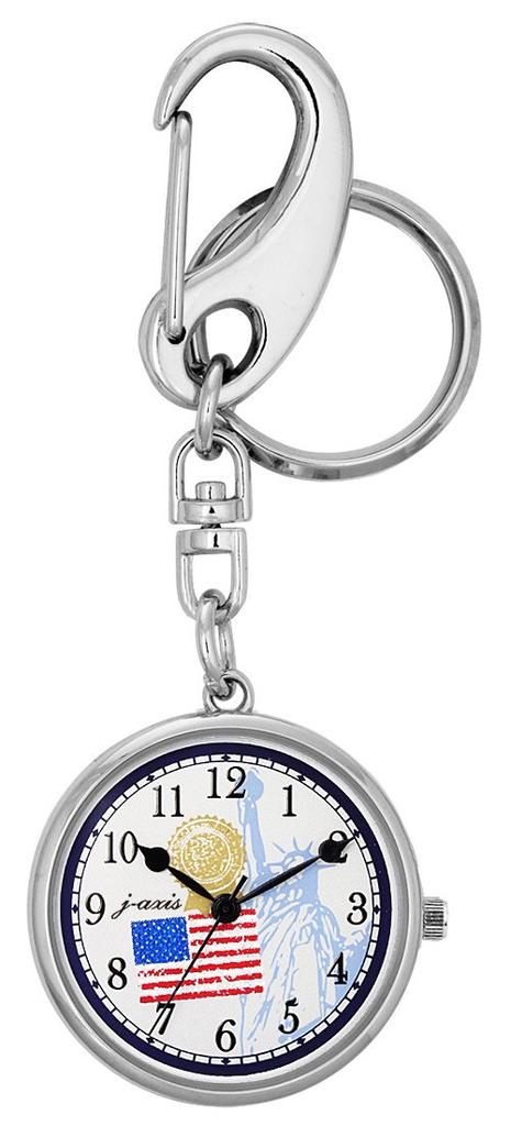 J-AXIS Metropolitan Keychain Watch ASP03-A
