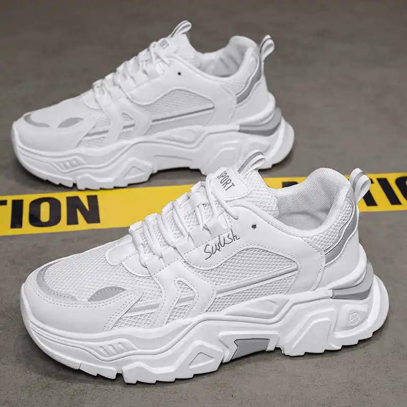 41 Net Summer Heels Woman Oxford Running Tennis Shoes Ladies Platform Sneakers Sports Fitness Tennes Excercise