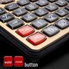 Large 12-Digit Financial Calculator with Real Voice and Transparent Keys