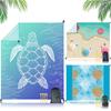 Beach Mat Outdoor Picnic Sandproof Waterproof Soft Comfortable Material Light Weight Portable for Beach Outdoor Travel Camping
