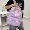 Children Pattern Print Lightweight Backpack For School And Outings