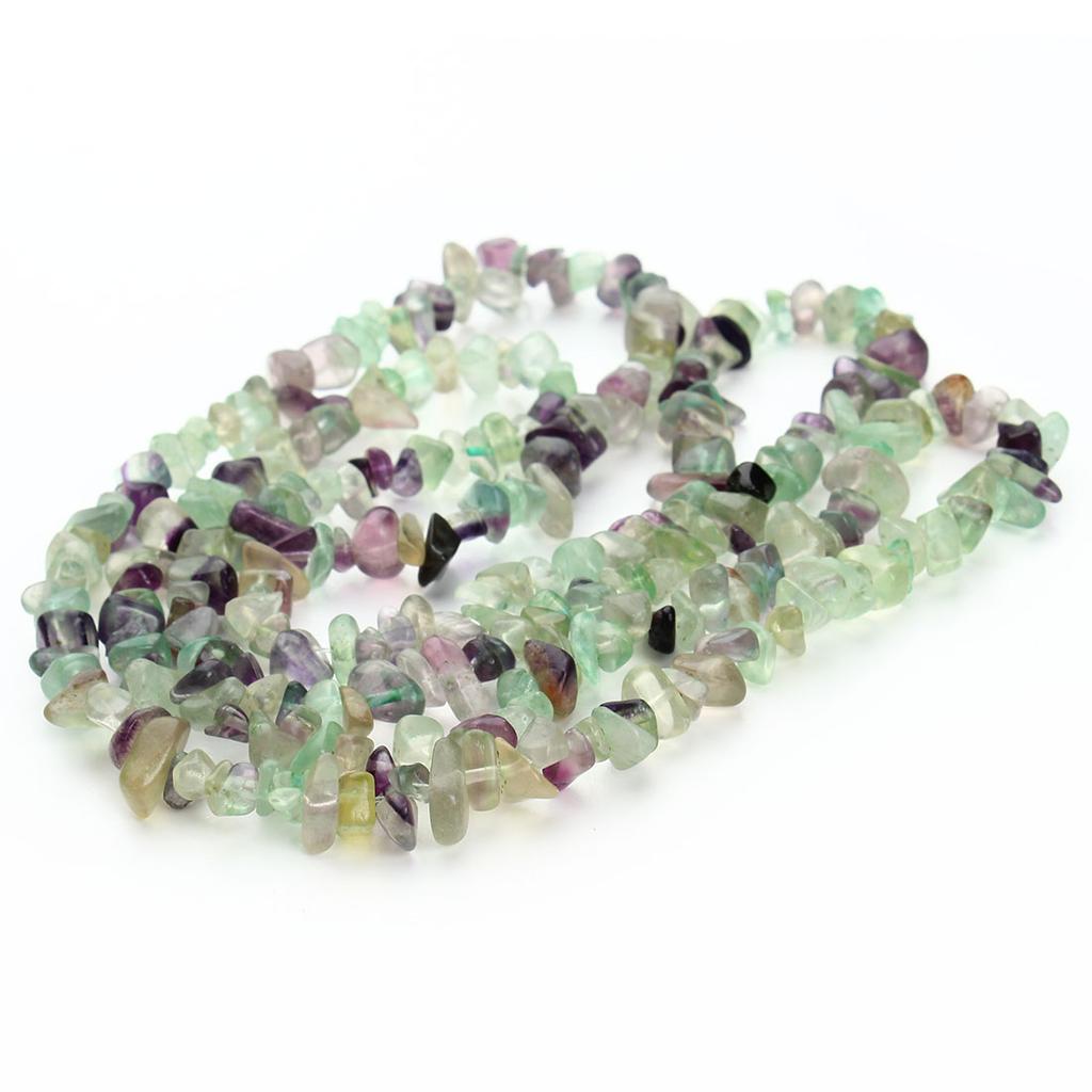 Natural Stone Beads Irregular Crystal Aquamarines Amethysts Gravel Chips Beads For Jewelry Making DIY Bracelet Necklace Accessor