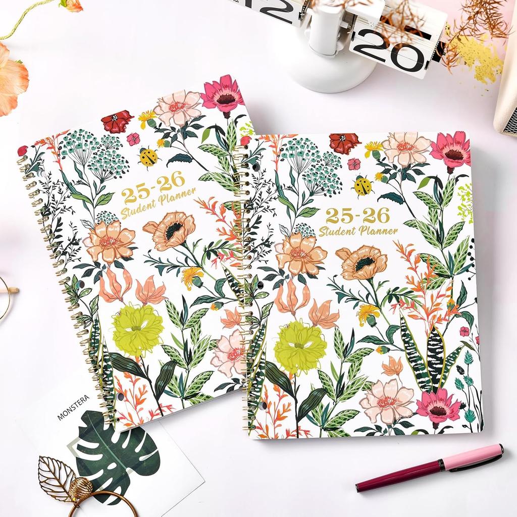 Student Planner 2025-2026 - School Planner 2025-2026, Jul. 2025 - Jun. 2026, 9'' x 11'', Weekly Lesson Calendar, Academic Year with Stickers, Week's