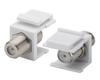 Moduł adapter keystone sat/antena gniazdo f gniazdo f beczka