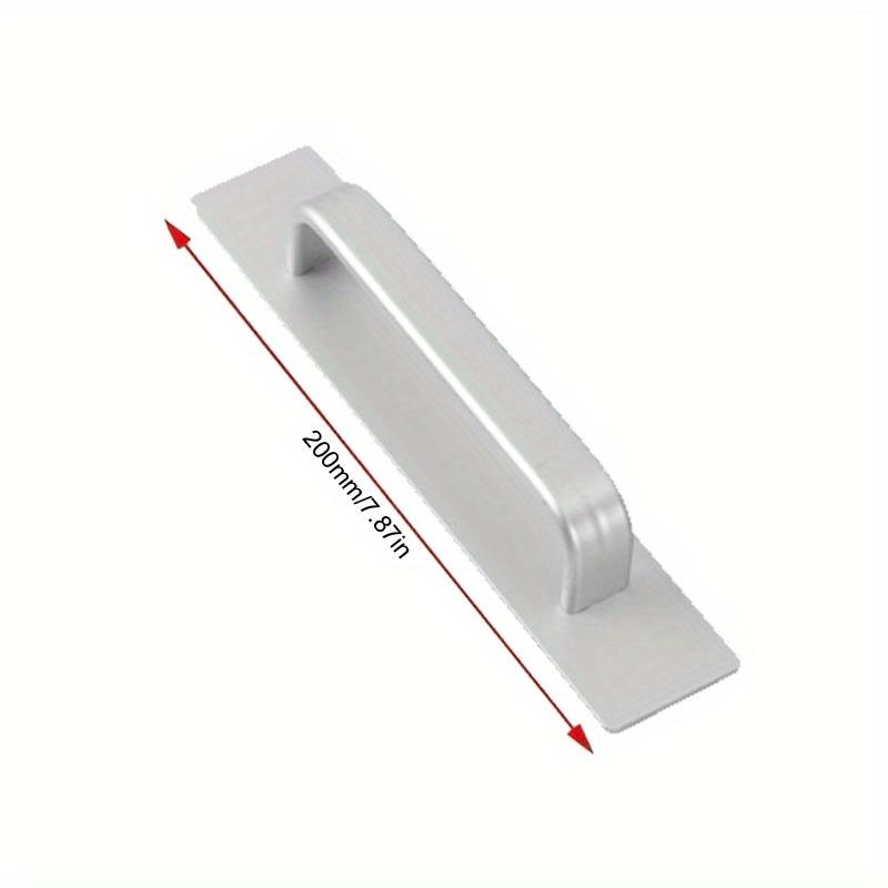 4pcs Wooden Door Window Handle Aluminum Alloy Balcony Glass Move Self-adhesive Surface Mounted Small Handle and Pull Knob Alloy Push