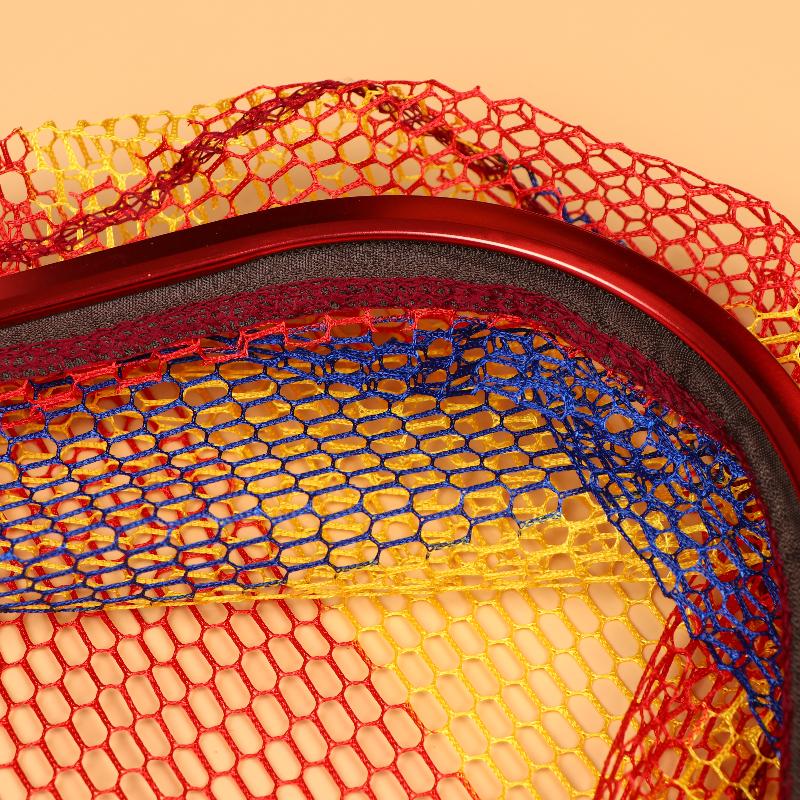 Aluminum Alloy Fishing Nets Head Fishing Scoop Colorful Fishing Hand Net Durable Ultralight Landing Net Fishing Tolls