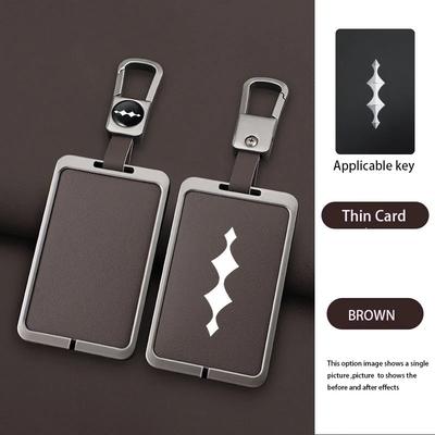 Zinc Alloy Key Case for BYD Leopard 5 2023-2024 Car Styling Dedicated NFC Card Key Protection Auto Accessories