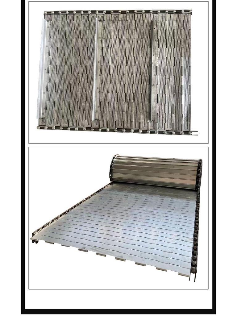 Large Pitch Stainless Steel Perforated Lifting Chain for Industrial and Food Machinery
