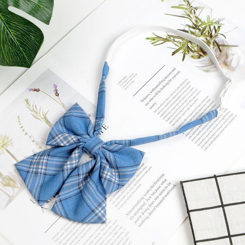 Jk Uniform Collar Bow Tie With Polyester Fabric And School Style For Girls