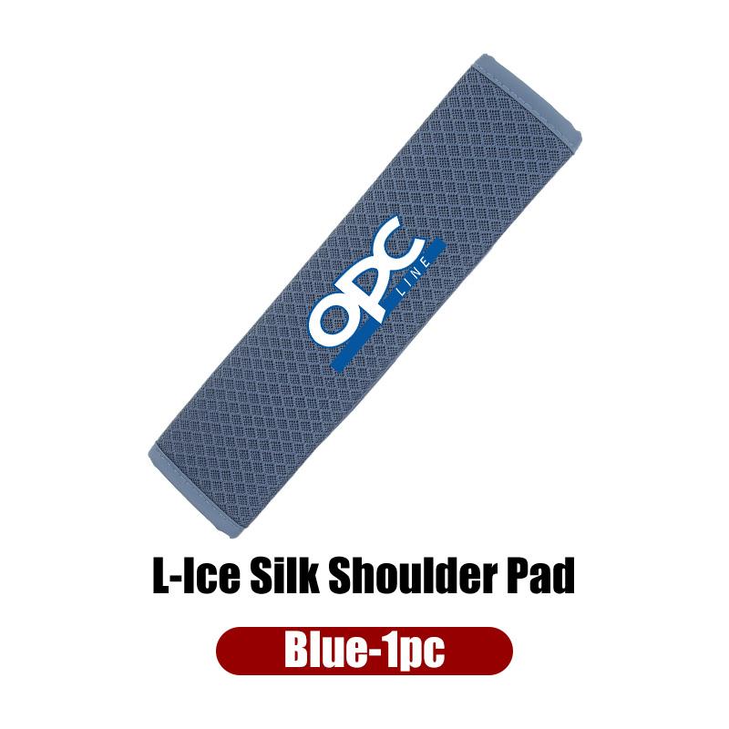 Universal Car Ice Silk Shoulder Protection Pad Interior Accessories For Opel Corsa Astra Insignia Vectra Zafira Meriva