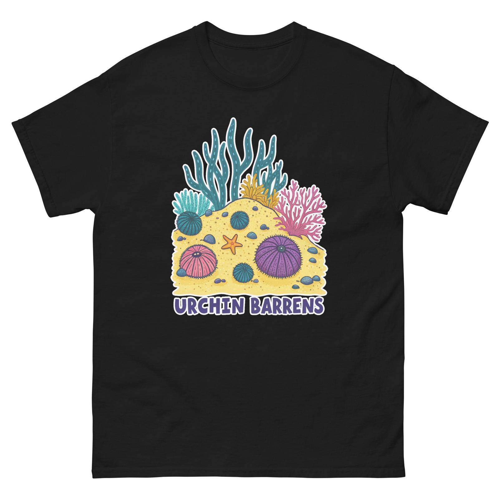 Urchin Barrens Ocean Beach Water Marine T-Shirt XXXL