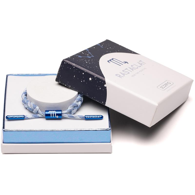 Rastaclat Little Lion Little Lion Zodiac Limited Twelve Zodiac Signs Gemini Leo Libra Sagittarius Polyester Fiber Bracelet Same Scorpio Mini 21400050 коричневый