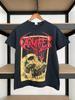 Unisex Shirt Cotton Oversize Large Size Vintage 2000s Carnifex Slow Death Deathcore Band Black T-shirt Sz M