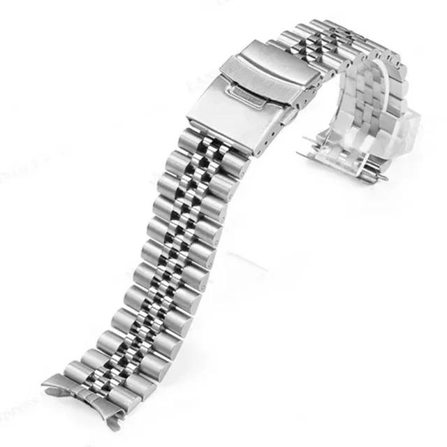 Nerezový řemínek na hodinky pro Casio MDV107 MDV106 Náhradní náramek 22mm Vysoce kvalitní řemínek na zápěstí Pánské Dámské Doplňky k hodinkám