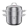 Kangbach 26cm Double-Layer Stainless Steel Steamer Pot