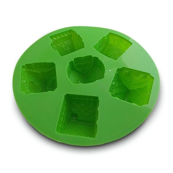 Silikonová forma na dort Village