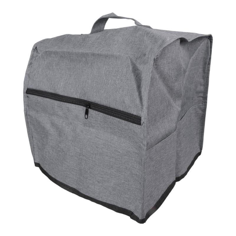 Overlock-Nähmaschine Staubschutzhülle mit oberem Griff und Organizer-Taschen Nähmaschinen-Zubehör für den Hausgebrauch