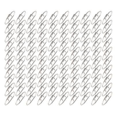 100 stuks Visgerei Power Clips Roestvrij Staal Snelwissel Snelheidsclips Connector S