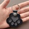 Pet Shedding Hair Storage Keychain: Creative Dog Paw Photo & Commemorative Cat/Dog Hair Keepsake Bag