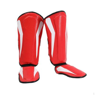 Kickboxing Espinilleras Pierna Empeine Protección Almohadillas Karate Adolescentes