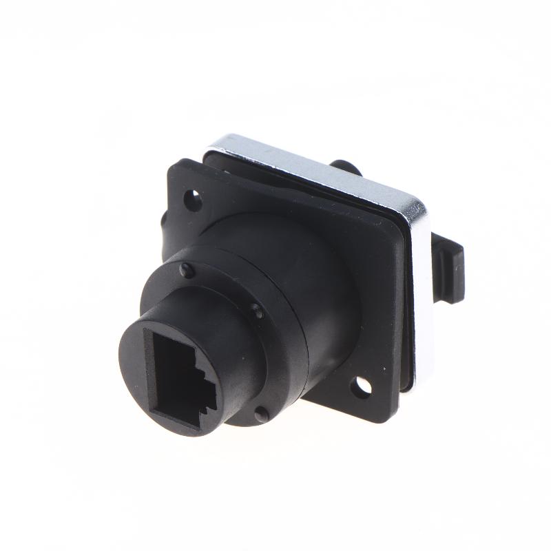 NE8FDE NE8FDP RJ45 Panel Mount D Type Connector 8P8C 1Pcs Ethernet Adapter for Telecom Network Maintenance Work