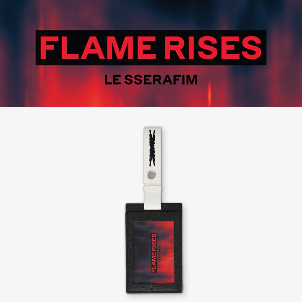 

LE SSERAFIM FLAME RISES Багажная бирка