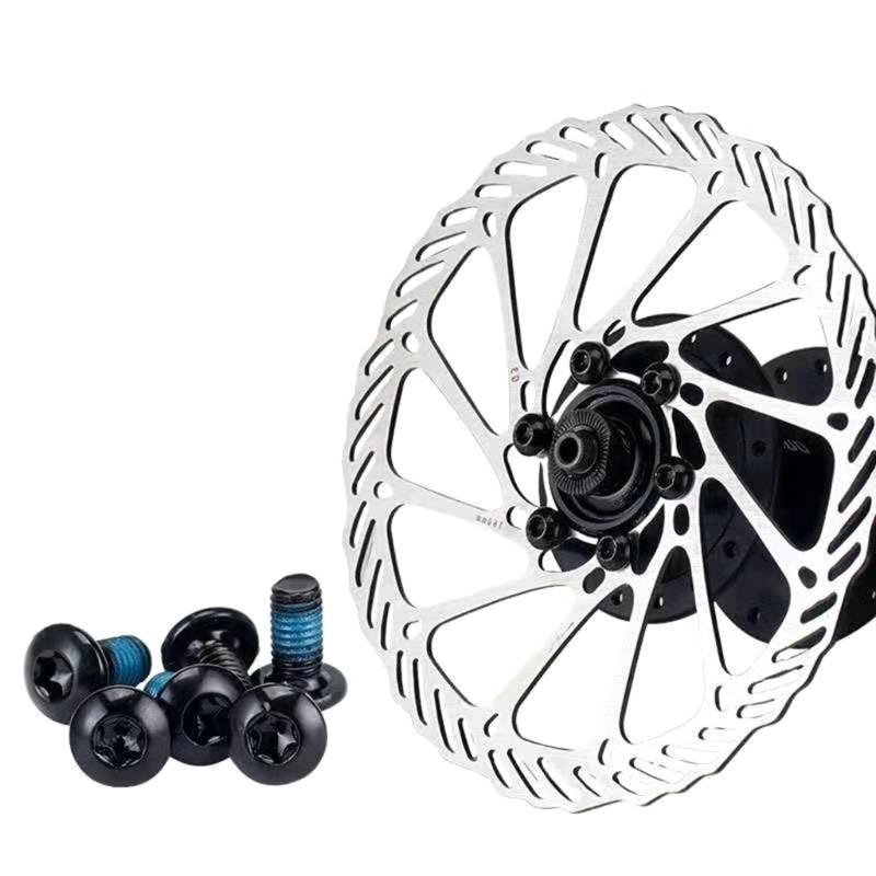 20 Pcs Road Bike Disc Brake Rotor Bolts Stainless Steel Bicycles Rotor Screws