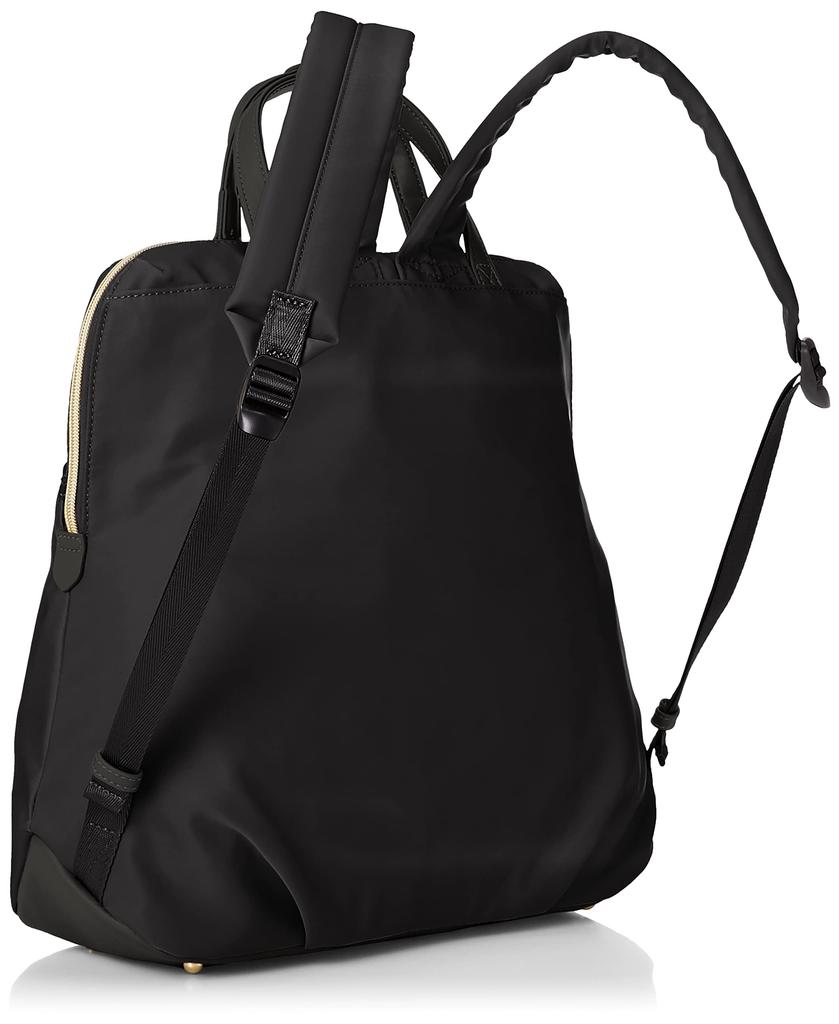 Ace Gene Essencia Business Backpack, A4 Size Compatible, Tote Backpack, Fits 13.3-inch Laptop, Women's, Black, No. 11483, H37 x W32 x D13cm