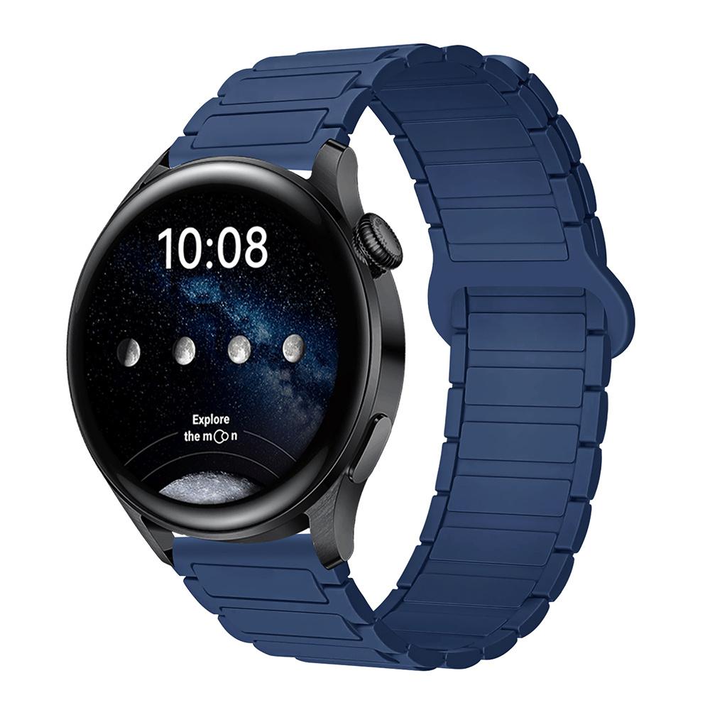 18mm 22mm 20mm Magnetic Silicone Strap For Samsung Galaxy Watch 7 6 5 4 44mm 40mm Sports Band For Galaxy Watch 4 6 Classic 47mm Huawei GT 4/5/6 41mm