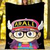 Arale Norimaki printed throw blanket—lightweight,soft,warm;versatile blanket for all seasons—perfect as &air-conditioning throw,nap blanket