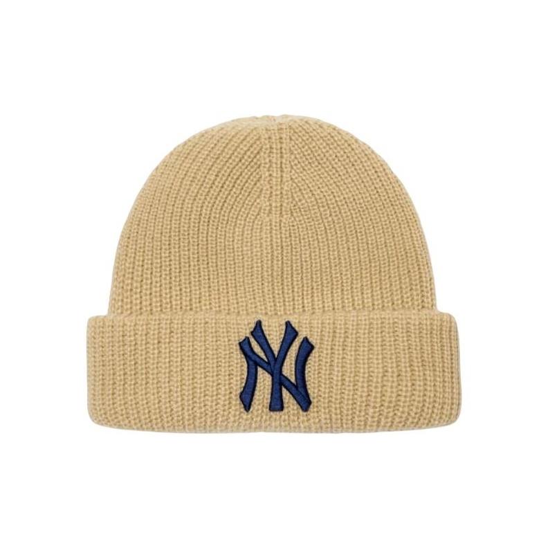 MLB Акриловые шапки-бини Унисекс Хаки Модные 3ABNM0726-50BGS F