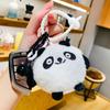 Keychain Holder Cartoon Animal Portable Car Motorcycle Keyring Pendant Ring Bag Decoration Key Chain Jewelry Children