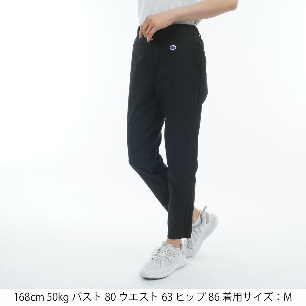 Champion Stretch Long Pants with One-Point Logo, SCW-BG206-090-M
